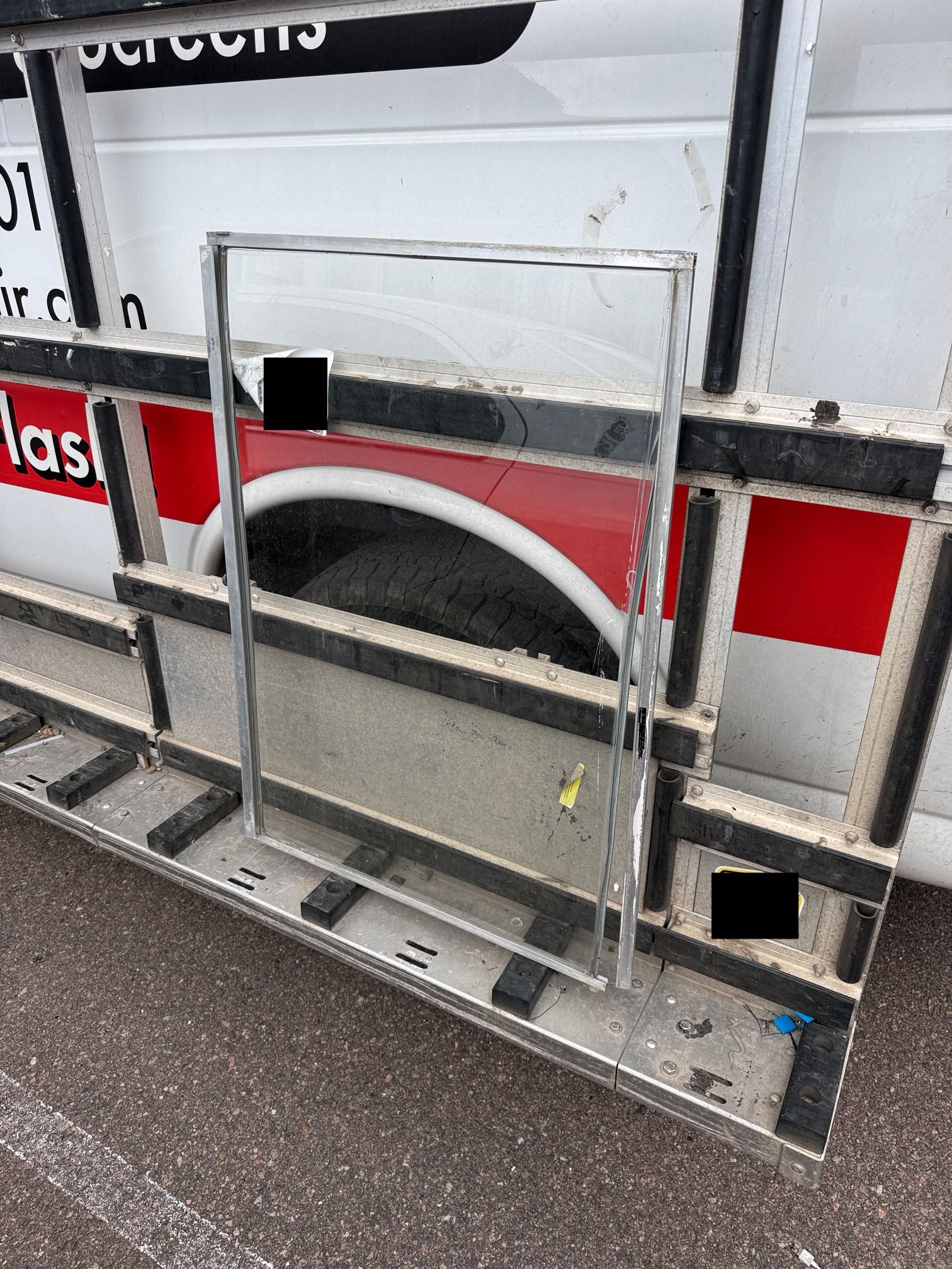 Colorado Springs glass repair before and after